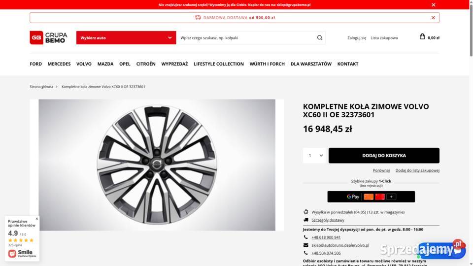 PREMIUM Volvo XC60 XC60 Pirelli Scorpion