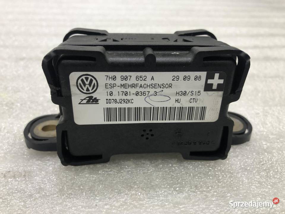 MODUŁ CZUJNIK ESP AUDI TT 8J 7H0907652A osobowe