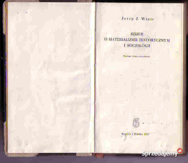 4228 SZKICE O MATERIALIZMIE HISTORYCZNYM I SOCJO małopolskie Czyrna