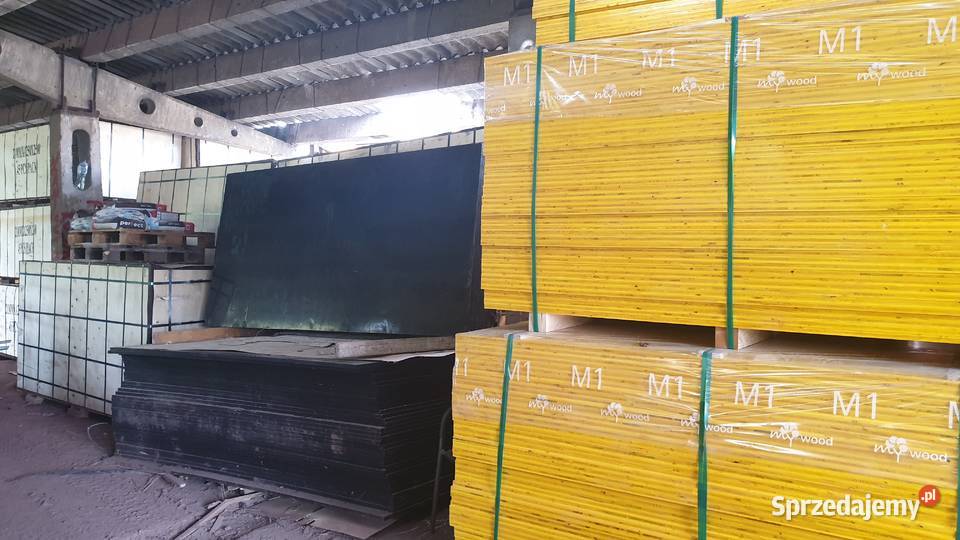 Sklejka szalunkowa topolowa 25m x 1250 x 21 mm Materiały budowlane Kielce