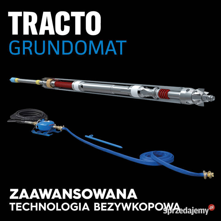 Maszyna do przecisków kret bijak GRUNDOMAT 65 mm Biznes i Przemysł Jarocin