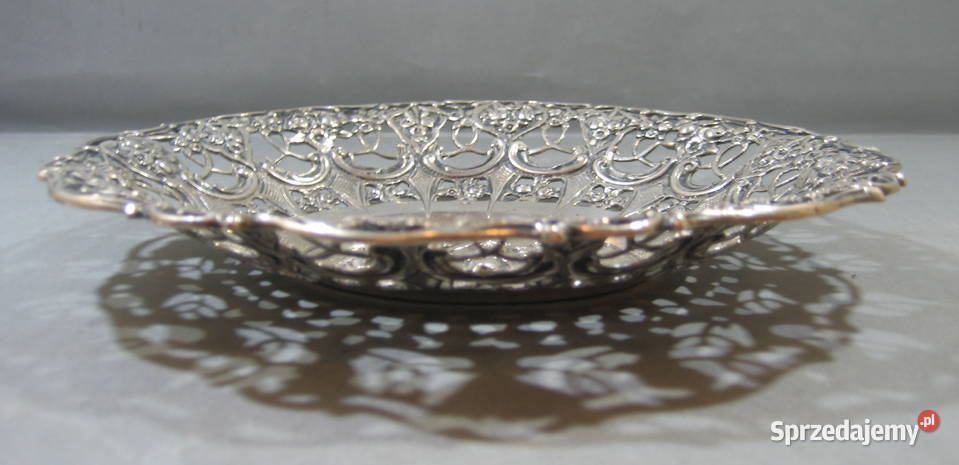 Przedwojenna Patera Srebrna mazowieckie Warszawa