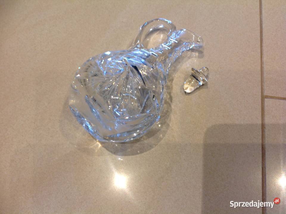 Karafka Kryształowa na Ocet Oliwe