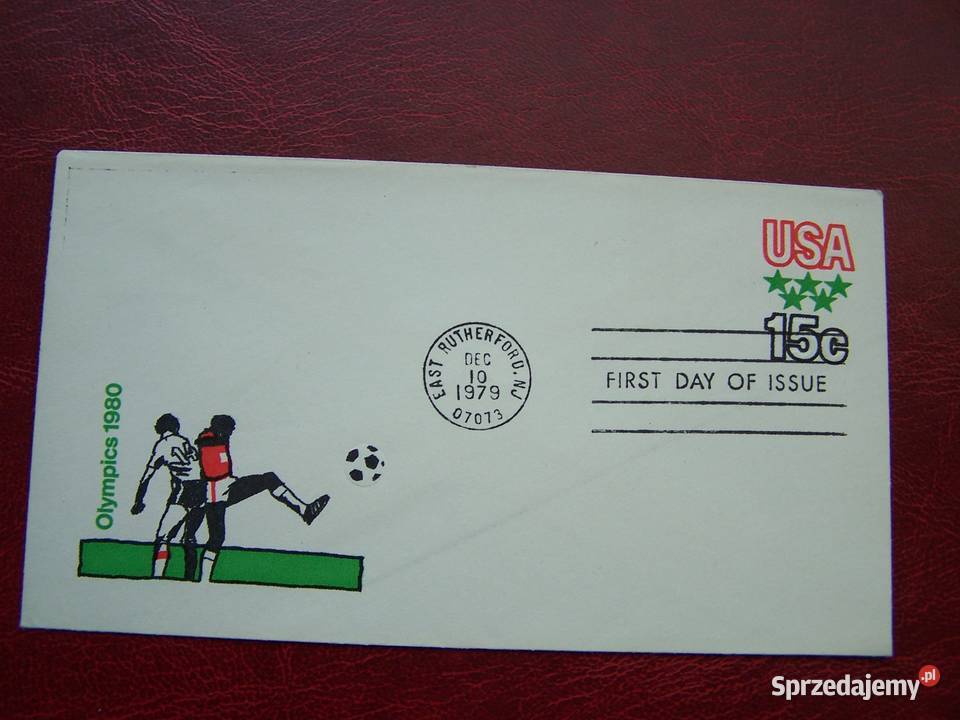 USA Koperta Pierwszego Dnia Obiegu Olimpiada sprzedam