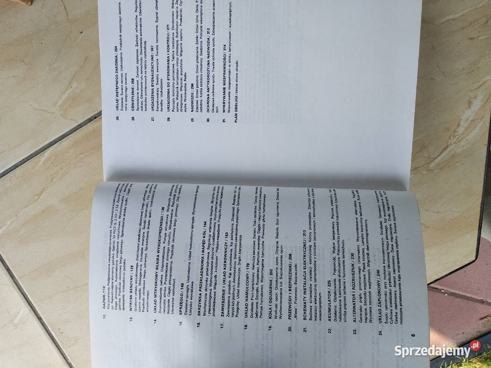 Volkswagen książka napraw budowa samochodu Zgierz sprzedam