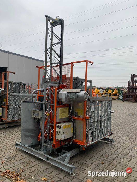 Winda budowlana podnośnik koszowy wciągarka wielkopolskie Poznań