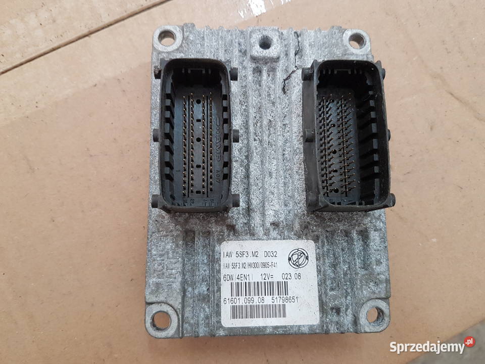 FIAT GRANDE PUNTO STEROWNIK SILNIKA 12 14 wielkopolskie Turek