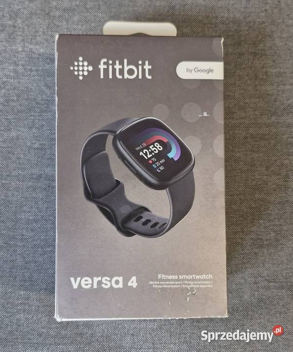 Smartwatch Fitbit by Google Versa 4 czarny Rzeszów