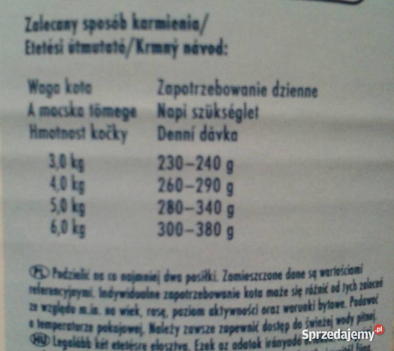 Winston Karma kotów bez cukru WĄTRÓBKA i DRÓB 5 Strzelce Opolskie sprzedam