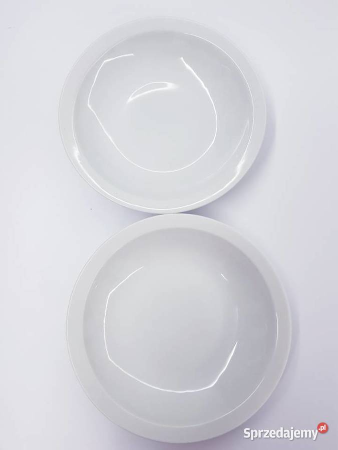 Głębokie porcelanowe talerze Wawel Dąbrowa Górnicza