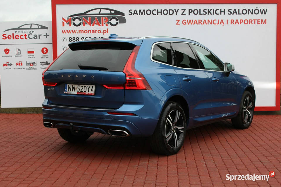 Volvo XC 60 RDESIGN 20 D4 190 AWD Salon tempomat Włocławek