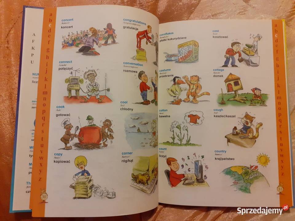 Ilustrowany słownik angielskopolski NOWY Jasło