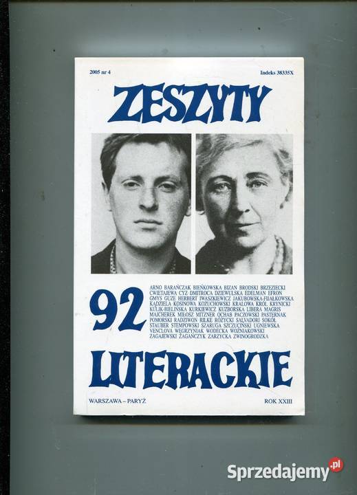 Zeszyty Literackie 92 XXIII Szczecin