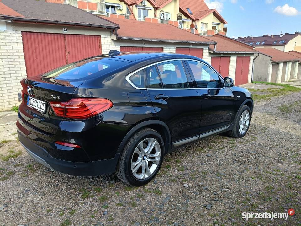 BMW X4 xdrive20i benzyna 2014r czujnik martwego pola Działdowo