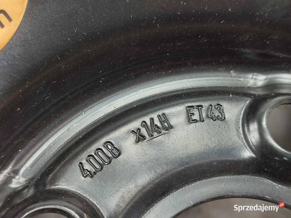 KOŁO DOJAZDÓWKA 1358014 4x98 ET43 14 PIRELLI lubelskie