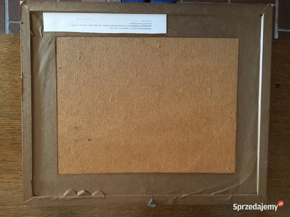 Canaletto reprodukcja Zielonka