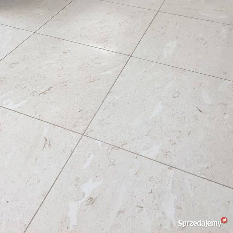 Płytki Wapień Emelas Beige szczotkowany 61x61x12 pomorskie Gdynia