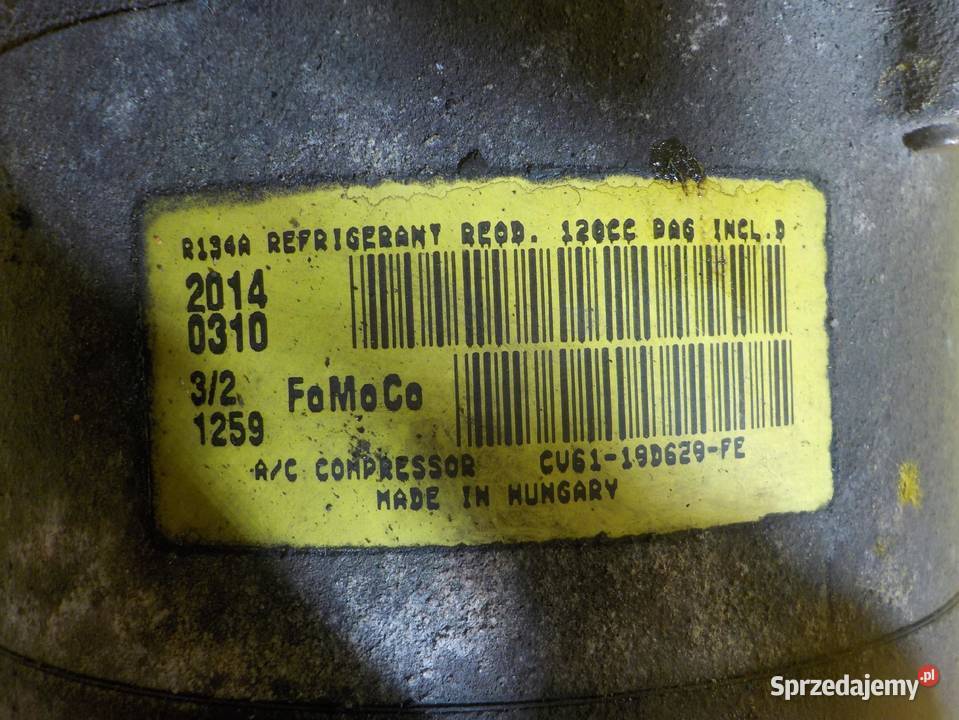 FOCUS MK3 10 ECOBOOST 15r 125 sprezarka Suków