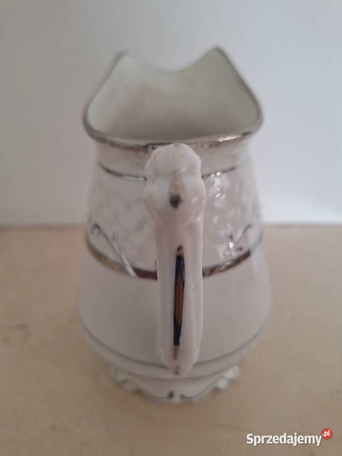 Stary dzbanek mlecznik porcelana Zur Gdańsk