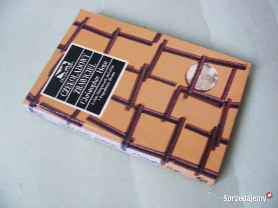 Czekoladowy zbawiciel Christopher Hope Rok wydania 1995 Kultura i Rozrywka Oborniki Śląskie