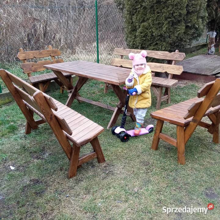 Stół ławki tarasowe ogrodowe Choroszcz
