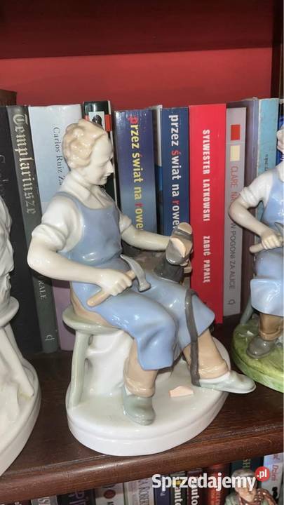 Figurka Szewc Carl Scheidig KG Turyngia Gdańsk