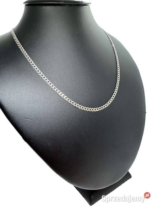 Srebrny Łańcuszek pr 925 666g Długość 48 Elbląg