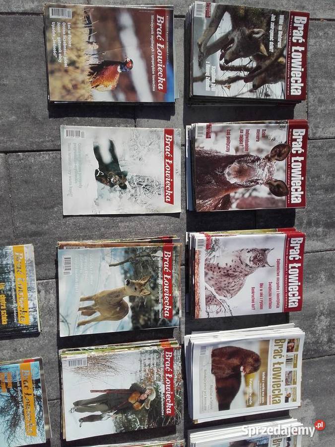 Brać Łowiecka kolekcja 199 gazet myślistwo miesięcznik