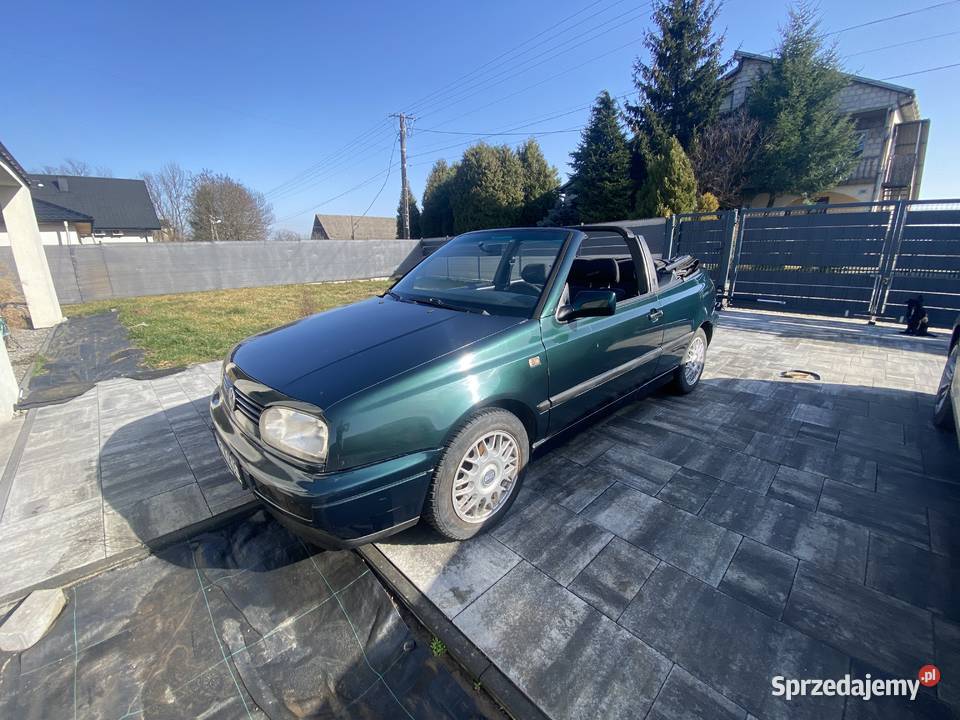 Volkswagen Golf 3 cabrio klima nowy dach Pobiednik Wielki sprzedam