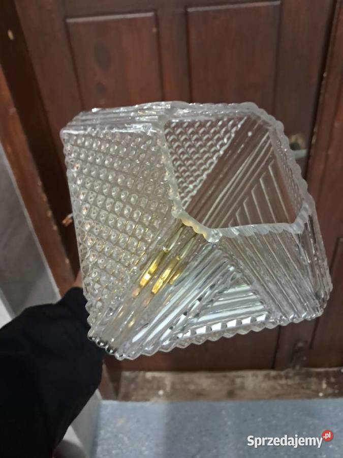 Sprzedam 2 nowe piękne kinkiety klosze ze szkła Sandomierz