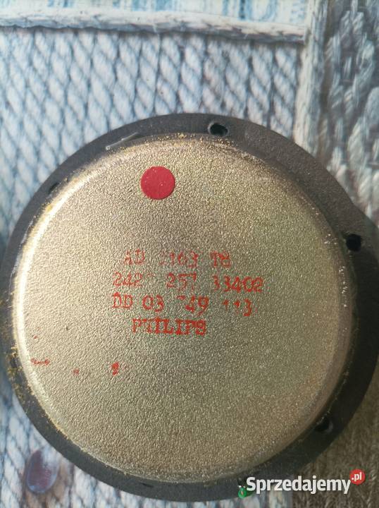 Philips AD 0163 T8 głośniki wysokotonowe 70s Płock
