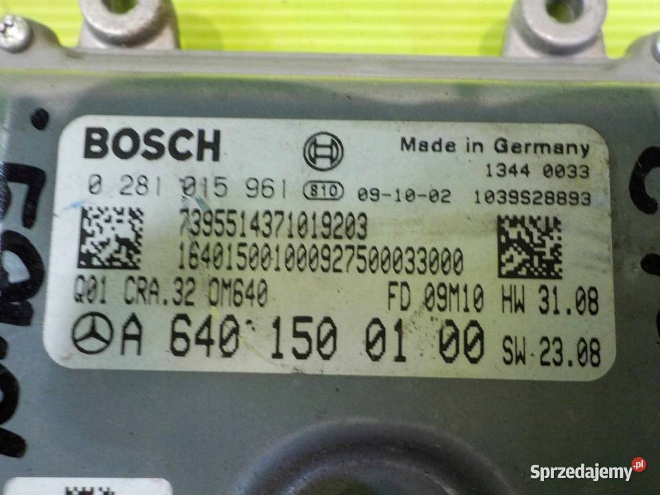 W169 LIFT 20 CDI 10r sterownik silnika Suków