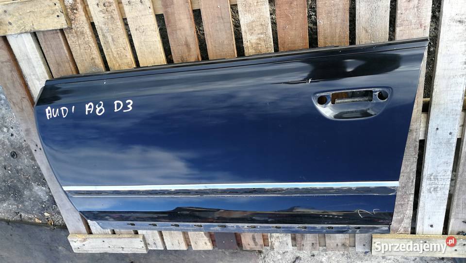 DRZWI LEWY PRZÓD AUDI A8 D3 Przystajń sprzedam