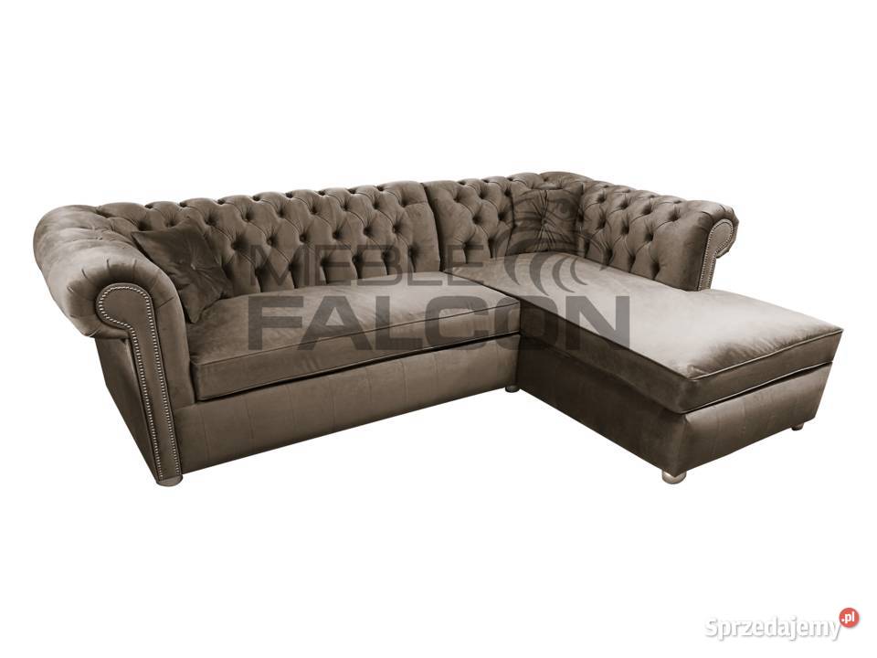 Pikowany narożnik Chesterfield Focus PRODUCENT Warszawa