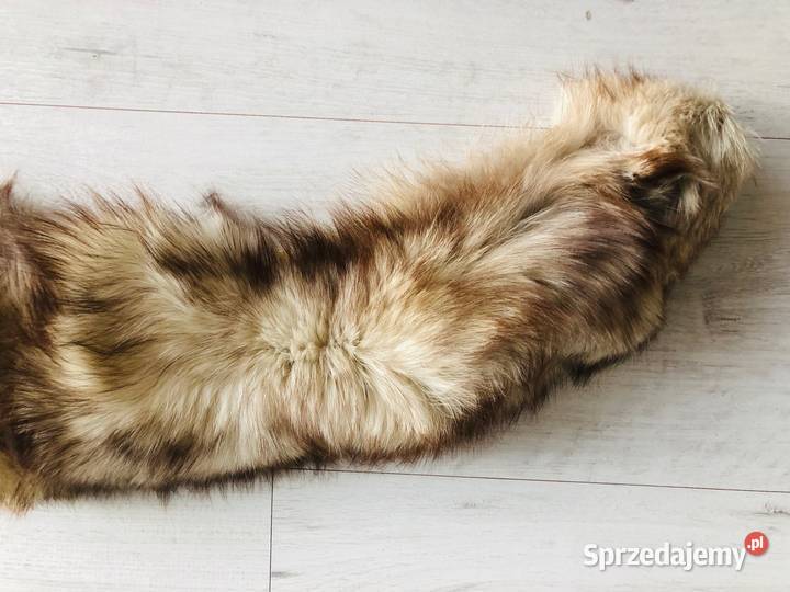 Szalik kożuszek kołnierz z lisa prawdziwe futro Uniseks Pozostałe Łódź