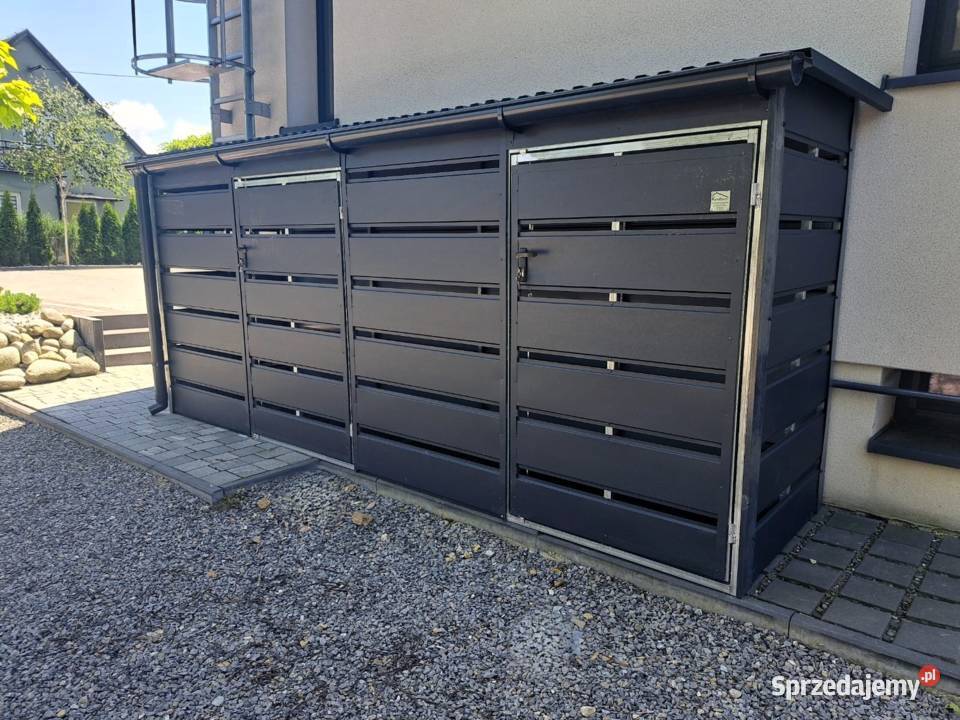 GRAFITOWA ŁADNA SOLIDNA GRAFITOWA WIATA Nidzica