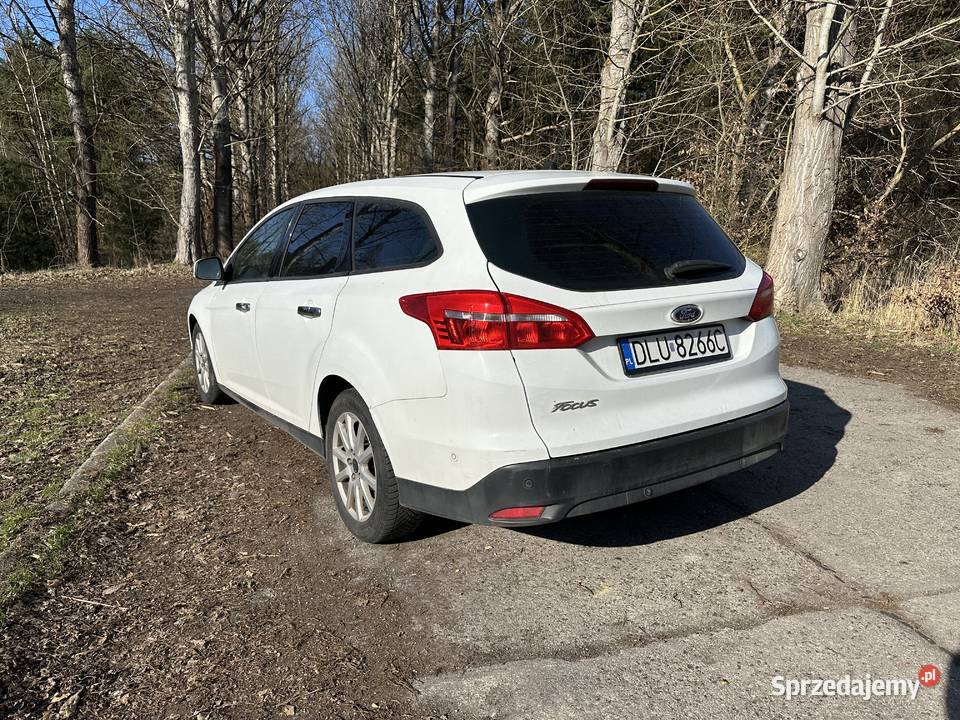 Ford Focus 15 tdci 120 biały Lubin