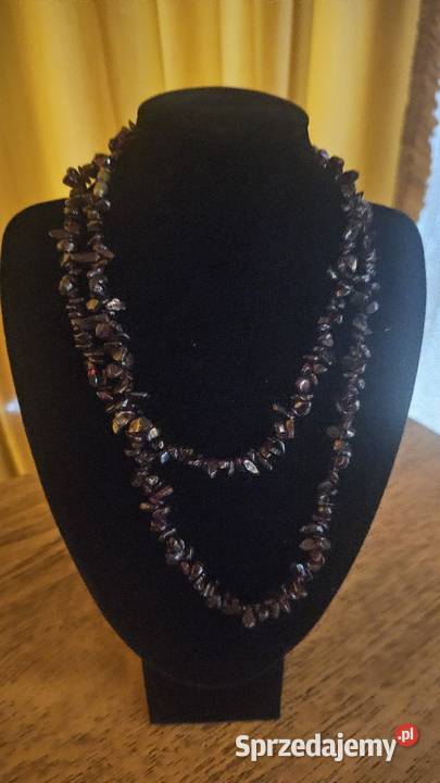 Naszyjnik z granatów 90 Na szczęście Naszyjniki Katowice