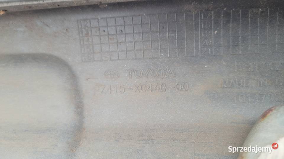 TOYOTA RAV4 IV 1215 SPOILER DOKŁADKA ZDERZAKA Ruda Śląska