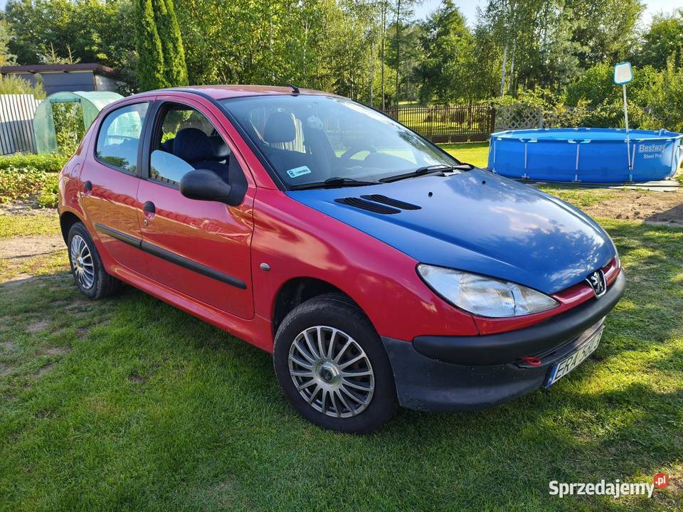 Peugeot 206 11 2000r 206 łódzkie Radomsko