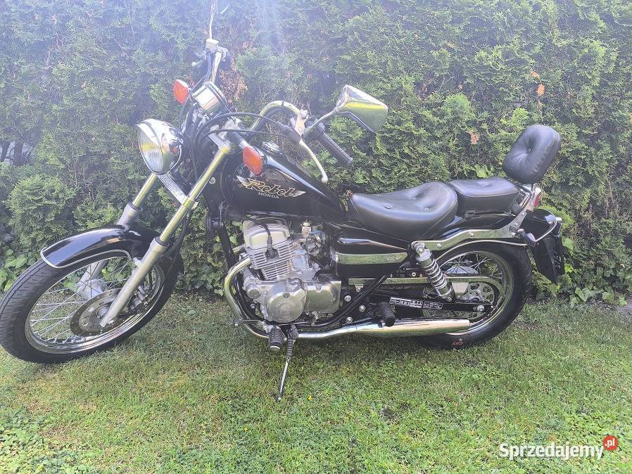sprzedam honda rebel 125 kat B zadbana ładna chopper Kramsk
