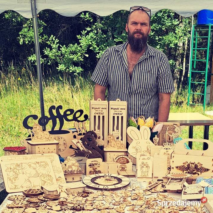 Cięcie laserowe sklejki pleksiglas skóry