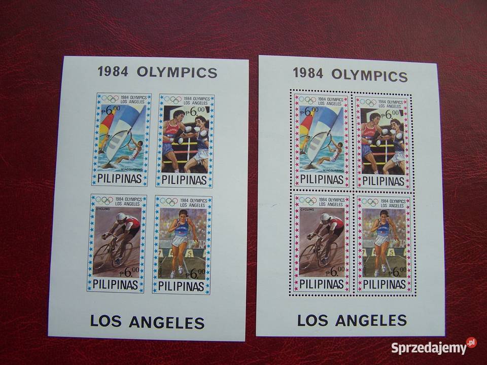 Filipiny 1984 MNH Mi 159499 Sport Olimpiada Los Tychy sprzedam
