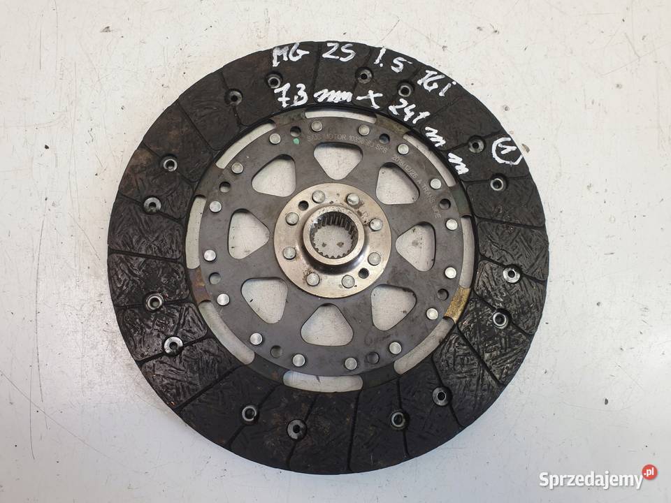 MG ZS 15 TGi SPRZĘGŁO TARCZA DOCISK