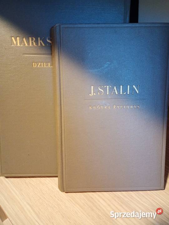 Stare książki engels Marks i Lenin Juliusz Głubczyce