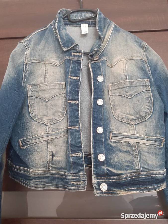 katana kurtka bolerko jeansowe S M pomorskie