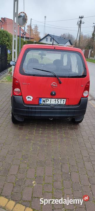 Opel Agila 12 benzyna 2002 kupiony w Polsce mazowieckie Chynów