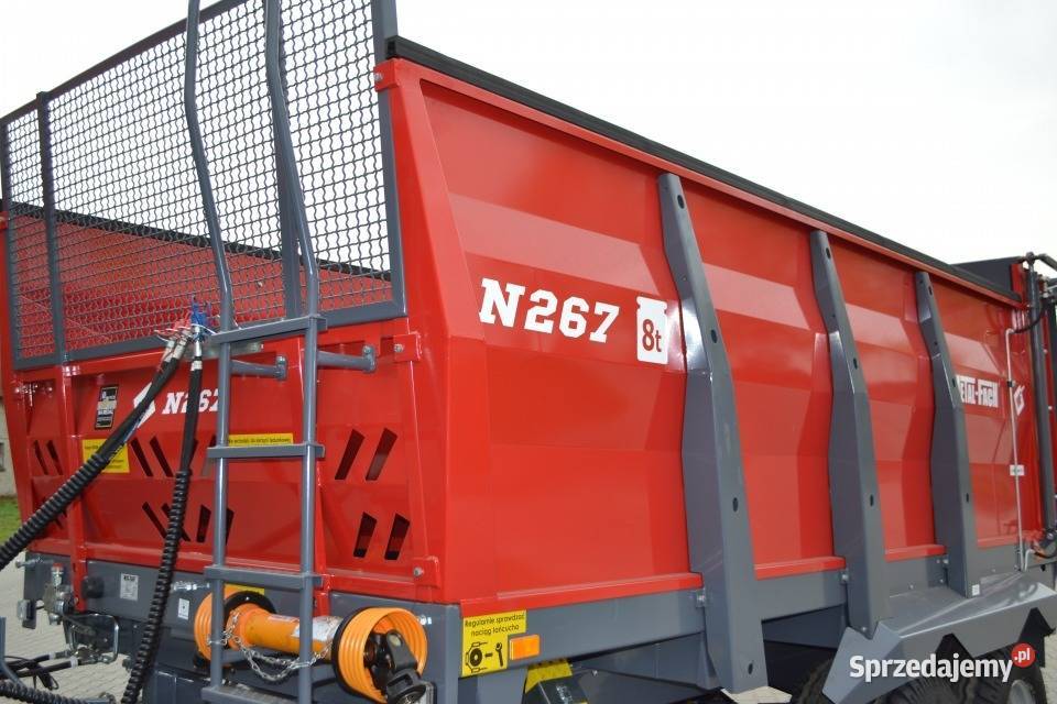 Rozrzutnik obornika 8 T N267 METALFACH opolskie Olesno sprzedam