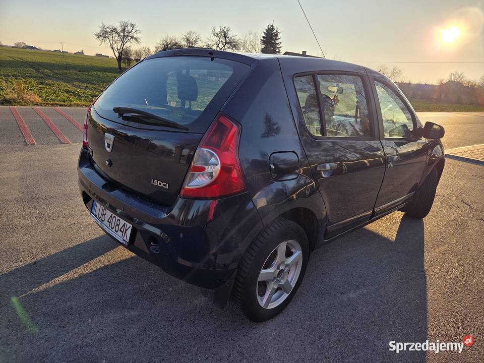 Dacia Sandero 15 DCI 2010r Hatchback Lublin