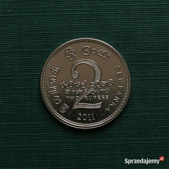SRI LANKA 2 rupie 2011r
